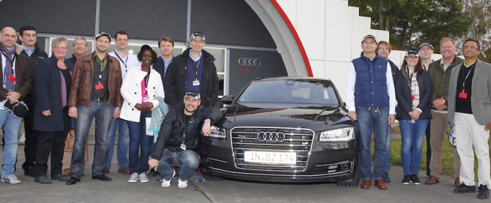 Driving Safety Training from AUDI  for Diplomats