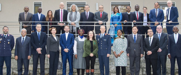 Ambassadors visit the Bundeswehr Joint Forces Operations Command