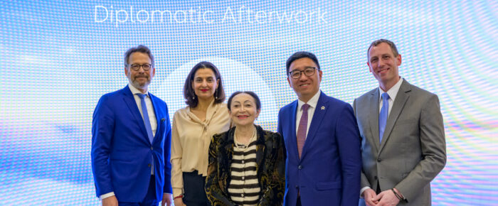 Erfolgreicher Auftakt des Diplomatic After Work im NIO House Berlin